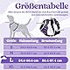 rabbitgoo Hundegeschirr Grosse Hunde, Verstellbare Geschirr Hund ohne Zug & Würgen, Anti Zug hundegeschirr mit Griff, weich Gepolsterte Reflektierende Brustgeschirr, Lila L