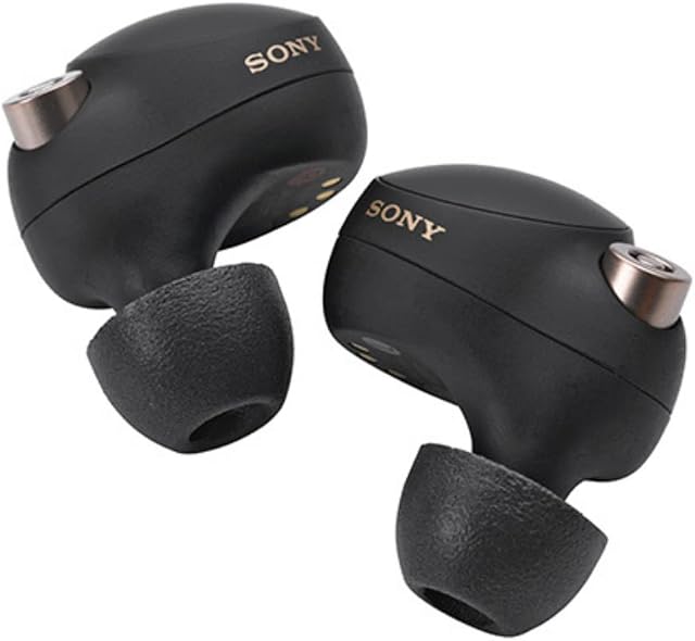 Comply TrueGrip Pro Memory Foam Tips for Sony True Wireless Earbuds - Made from Comfortable Memory Foam for a Secure Fit (Medium)