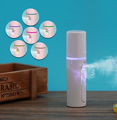 Gaddrt Air Purifier 20ml Facial Spray Humidifier Water Hydrator with USB Charging Nano Spray Instrument