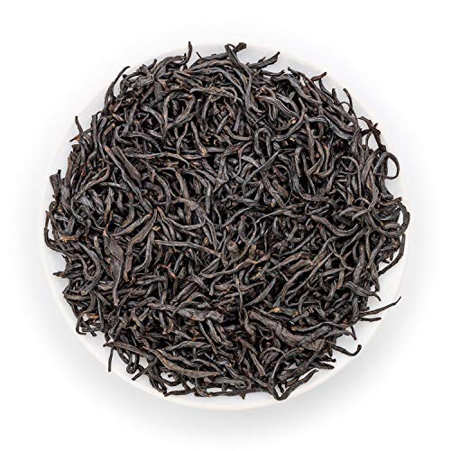 Oriarm 100g / 3.53oz Lapsang Souchong Feuilles De Thé Noir Chinois without Smoke - Wuyi Black Tea Loose Leaf Zheng Shan Xiao Zhong 1st Grade - Chinese Black Breakfast Tea