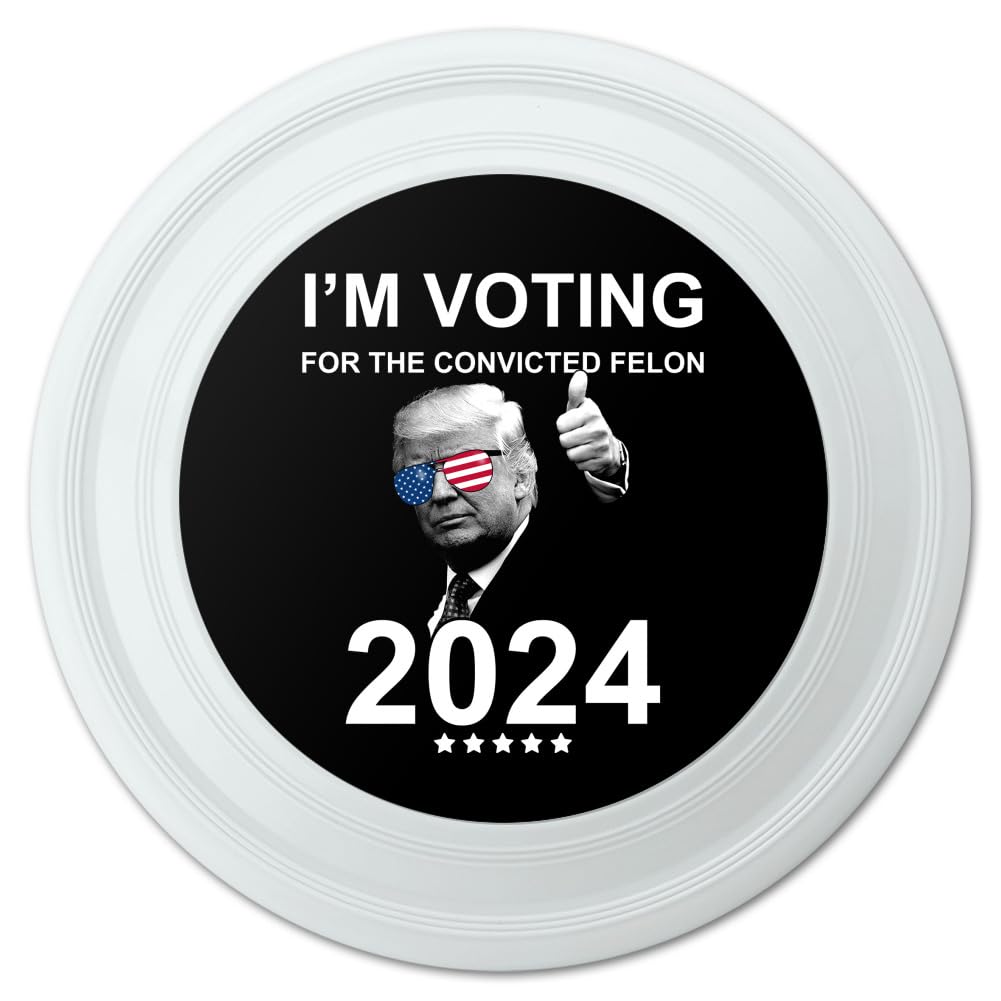 I'm Voting For Convicted Felon Trump Novelty 9