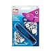 Produktbild Prym 390111 Nähfrei-Druckknopf Jersey Zackenring Messing 11 mm weiß, Metal