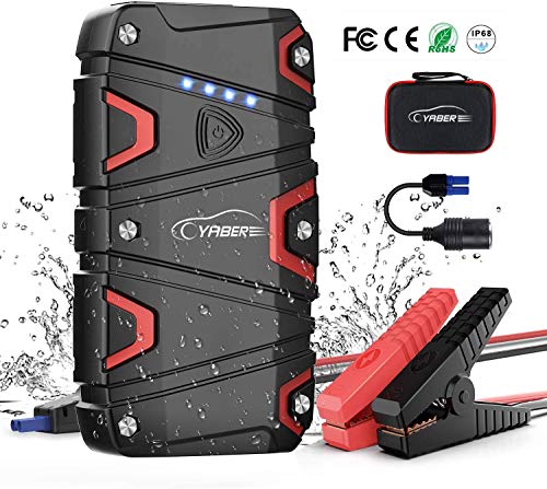 Jump Starter - YABER 1200A Peak 15000mAh Car Battery Jump Starter