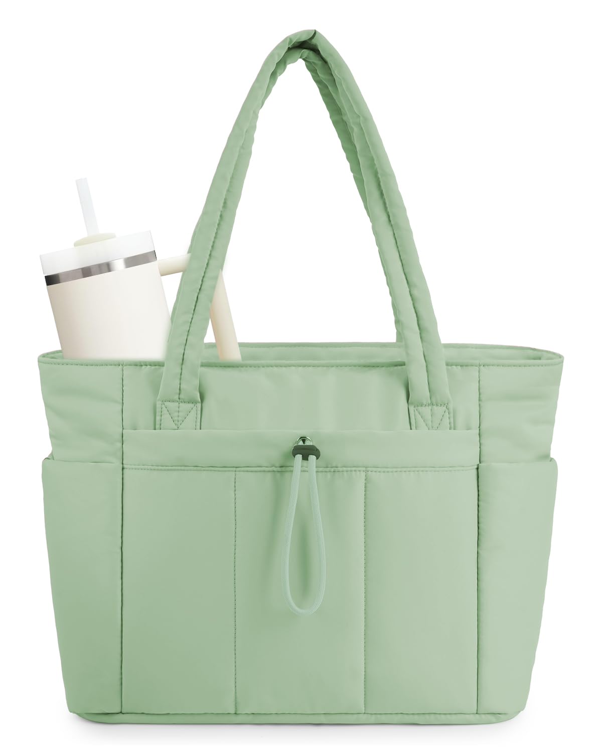 Wandering Nature Tote Bag for Women, Puffy Handbags for Work, Travel, Nurse