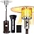 Outdoor Patio Propane Space Heater - 46,000 Btu Propane Heater, Outdoor Heater, Portable Heater, Patio Heater Propane, with Wheels and Protective Cover | Avenlur (Hammered Bronze)