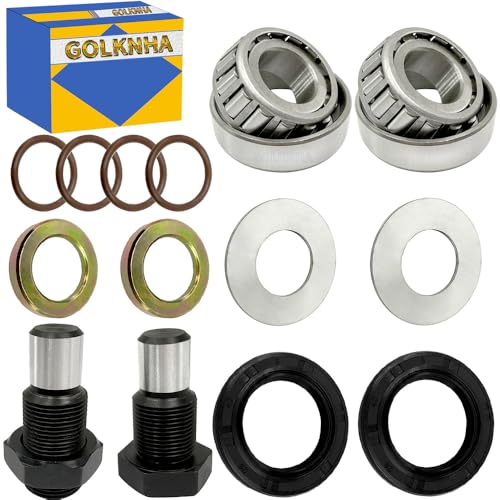 Swing Arm Bearing Seal Kit w/Shaft for Kawasaki Prairie 360 650 7...