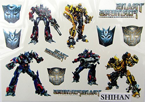 SHIHAN 'transformers 'Tatuaggi film film Super