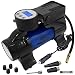Motor Luxe Portable Air Compressor Pump 12V DC - Digital Tire Inflator with 100 PSI Pressure Gauge for Car - Auto Shut Off & Free Accessories