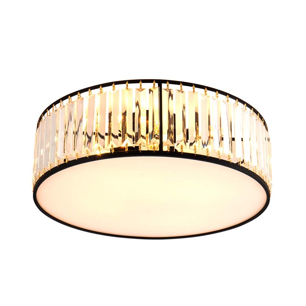 HynJGih Crystal Villa Living Room Lighting Bedroom Light Atmosphere Modern Simple Net Red Lighting Restaurant Light Light Luxury Ceiling(A,32cm)