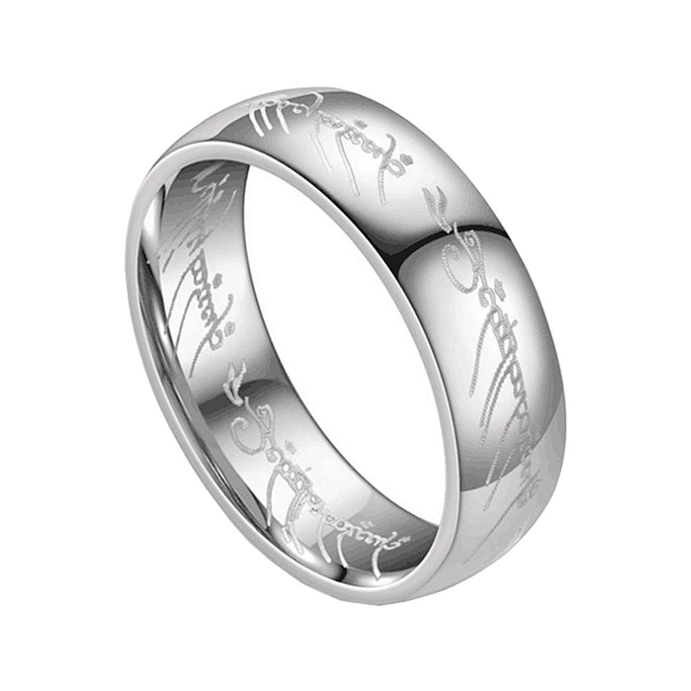 TIDOO Jewelries RingsJewelry Titanium Stainless Steel The Lords of The Best Welcome Finger Jewellery for Party Wedding Band Anniversary Engagement