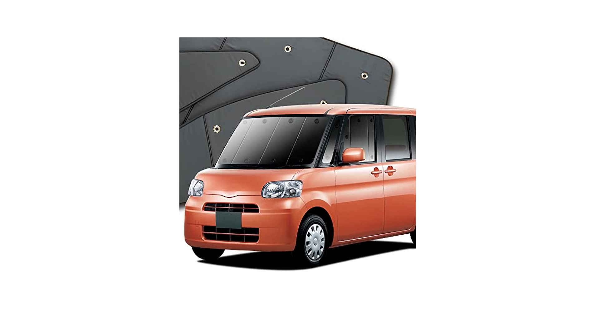 趣味職人　タント　l375 l385 サンシェード タント375/385系の車中泊ならカーテンいらずプライバシー