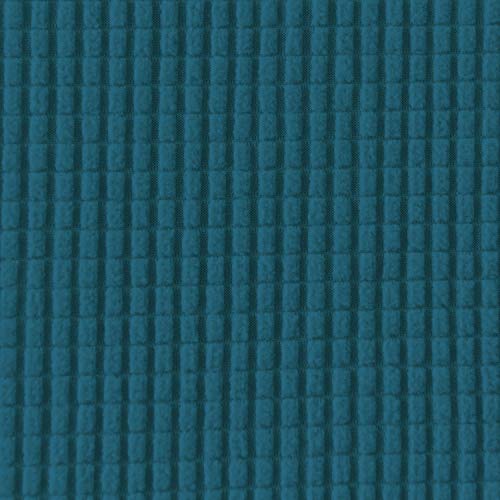 Image of Easy-Going Stretch Sofa Slipcover 1-Piece Sofa Cover Furniture Protector Couch Soft with Elastic Bottom for Kids, Polyester Spandex Jacquard Fabric Small Checks (Sofa, Peacock Blue)