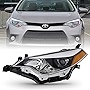 ACANII - For 2014-2016 Toyota Corolla Built in LED Replacement Headlight Headlamp - Driver Side Only