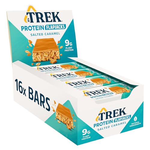 JB's TREK Salted Caramel Vegan Flapjack 50g