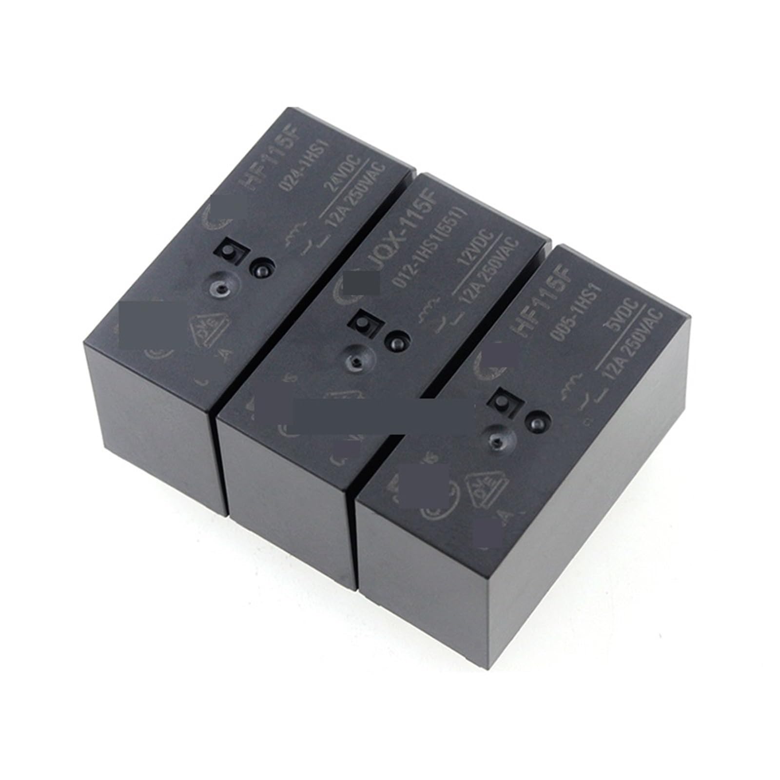 Relé HF115F-012-1HS1 con Sellado Hermético de 8 Pines para Electrónica Industrial 2