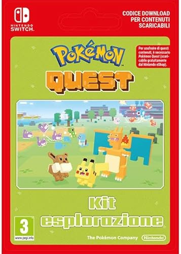 Code de téléchargement extension DLC Pokémon Quest Expedition Pack Lot d’Aventurier Nintendo Switch - vue 3