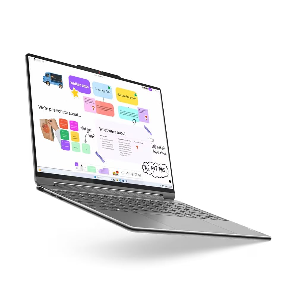 Lenovo Yoga 9 2-in-1 14IMH9-14" 4K Touch Display, Intel U7-155H Processor,  16GB RAM, 1TB SSD, Integrated Intel® Arc™ Graphics, Win11, Luna Grey -  [83AC000JAX] : Amazon.ae: Computers