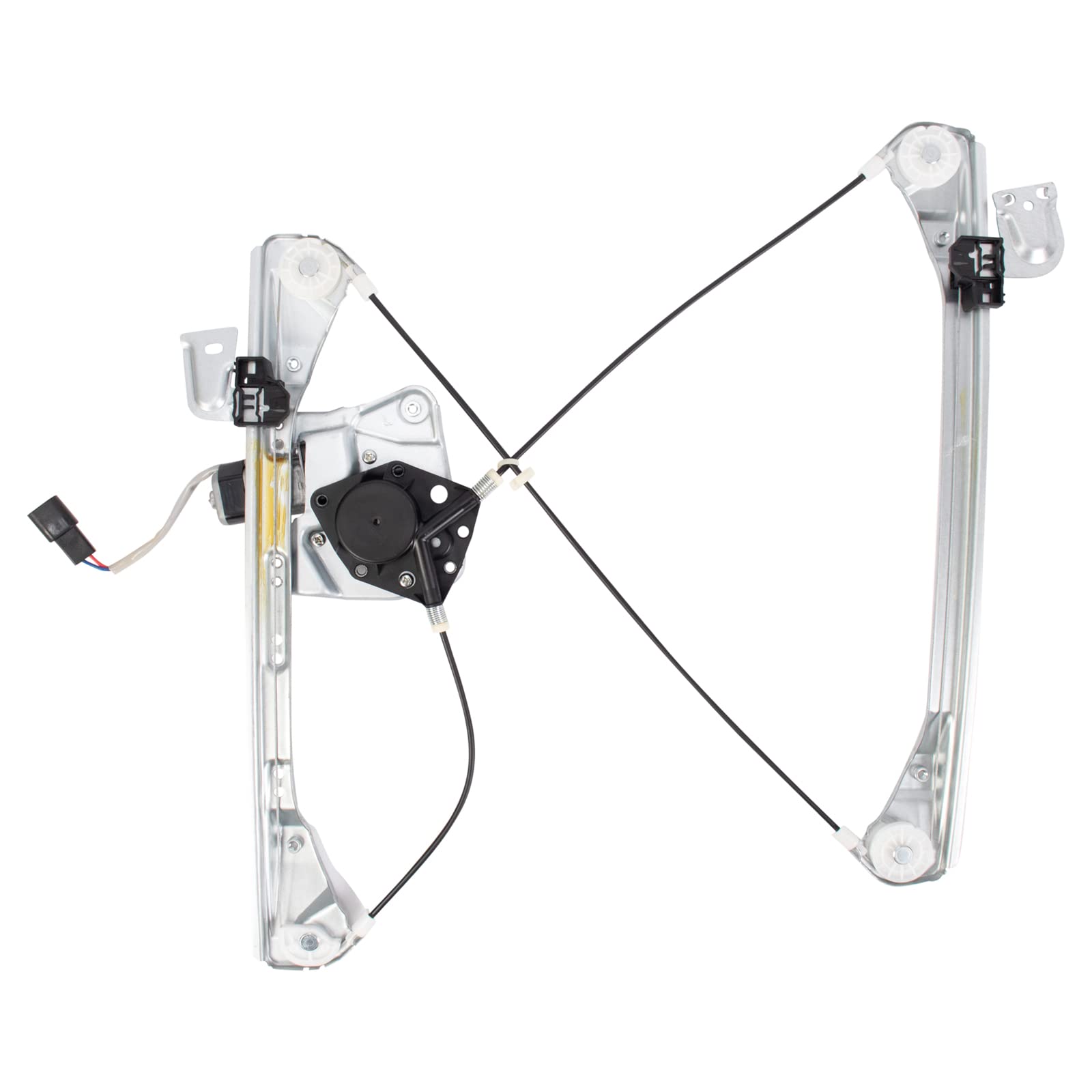 TRQ Front Left Power Window Regulator &amp; Motor Assembly Drivers Side | For 1999-2004 Oldsmobile Alero 1999-2005 Pontiac Grand Am GM1350122