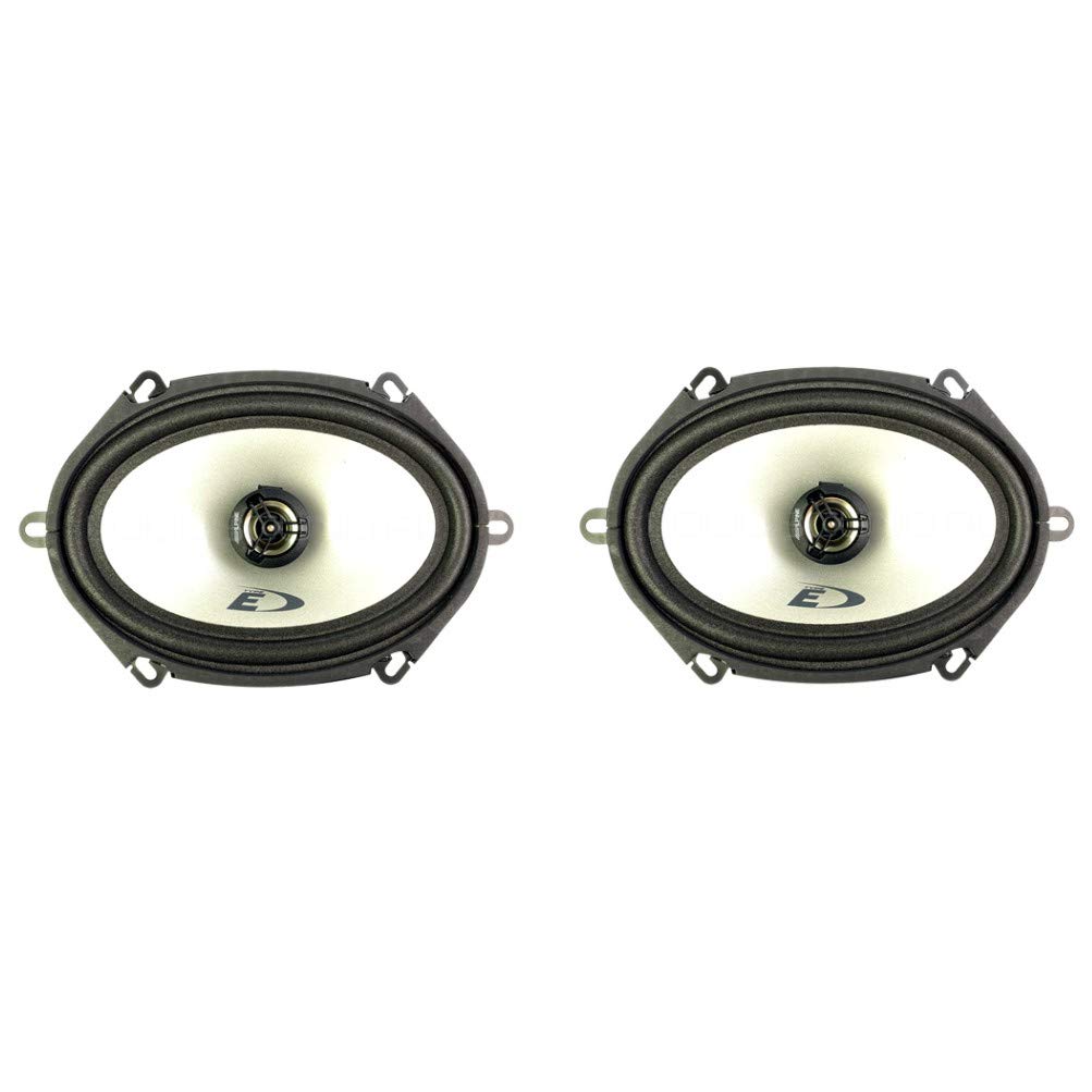 ALPINE SXE-5725S Paire d'enceintes coaxiales ovales 2 Voies 5 x 7 13,00 x 18,00 cm 130 x 180 mm 35 Watts rms 200 Watts Max 4 ohms Voiture, la Paire