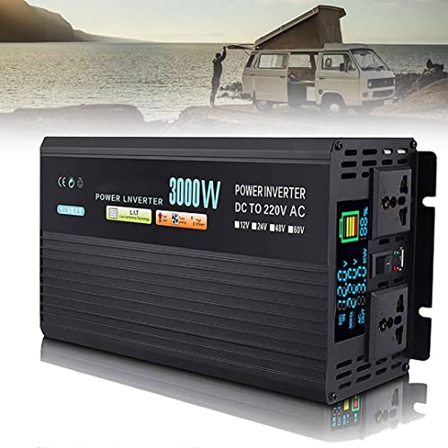 Onduleur onde sinusoïdale modifiée 3000W pour avoir du 220V en voyage