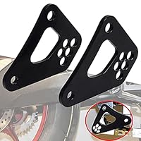 QJY-Motor Part-Store Verstellbarer Unterlenker, Unterlenker für die Tieferlegung Hinten Für Suzuki GSXR GSX-R 600 750 1000 2009-2020 Schwarz