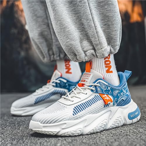 GSIGUL Men's Road Running Shoes Tennis Walking Shoes Cushioning Mens Sneaker Athletic Casual Shoes for Men3