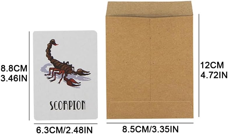 Miniatura 5 de MOMOMAGE 1 Unidades Animal Predicción Peligro Tarjetas Trucos de Magia Seleccionar Tarjeta en Envoltura Sellada Magia Cerca de la Calle Props Gimmick