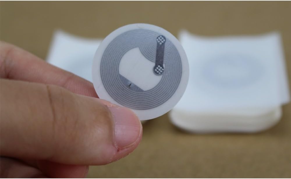 Fully Compatible NFC TAG Sticker High-Capacity NTAG 216 NFC Sticker RFID Tag for All NFC Enabled Phones (50)