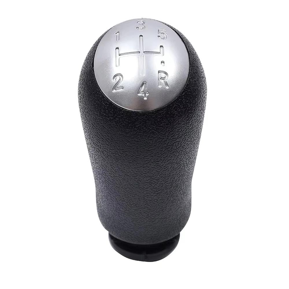 Poanbcgy White Auto Parts For Renault Plastic Gear Shift Handball 5-Speed Gear Head Car Gear Lever Car Ccessories Gear Shift Knob Modification(White)
