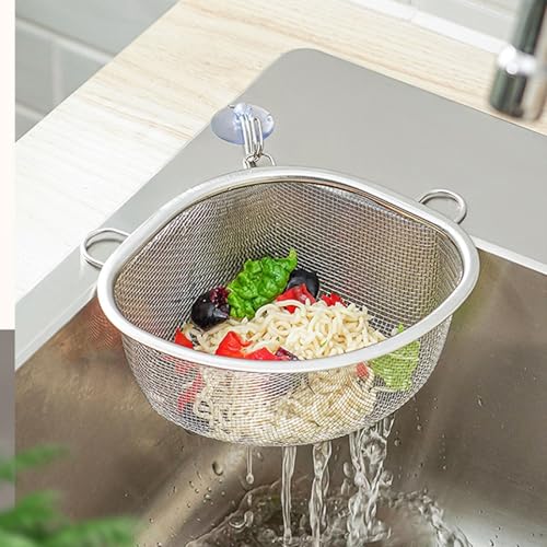 Colador Triangular para Fregadero de Cocina 2PCS miniatura 2