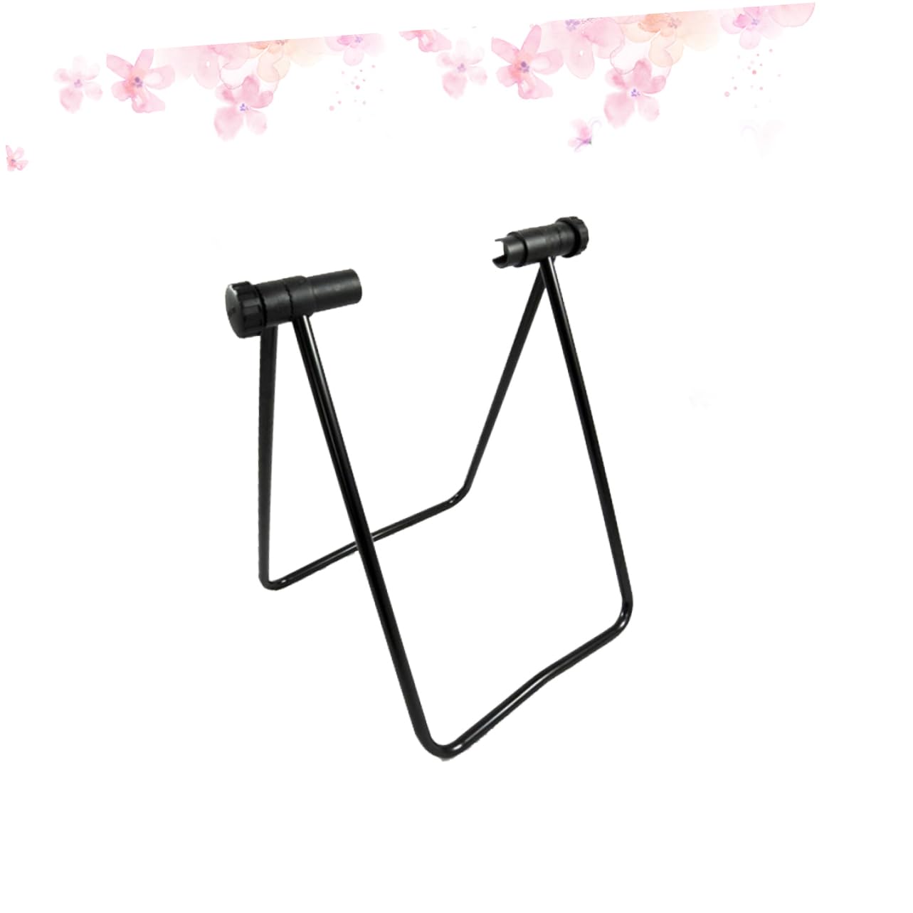 POPETPOP 1Pc Bike Repair Stand Vertical Display Stand for Mountain Road Bikes for Home Mechanics Exhibitions Black