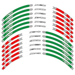 For A&Amp;Prilia For Rs125 Motorcycle Decal Decorative Stripe 17Inch Wheel Sticker Decal Reflective Rim 2 51or4dh02pl. sl500 . ss300
