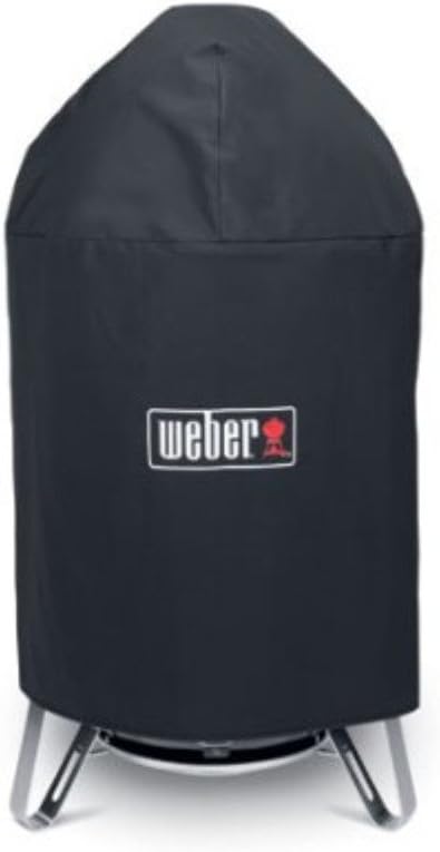 Weber 97201 Vinyl Cover for 18.5" Charcoal Smokey Mountain Cooker