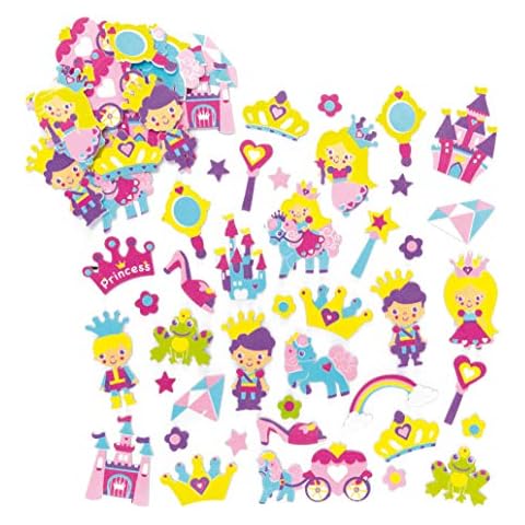 Autocollants princesse en mousse Baker Ross Cover