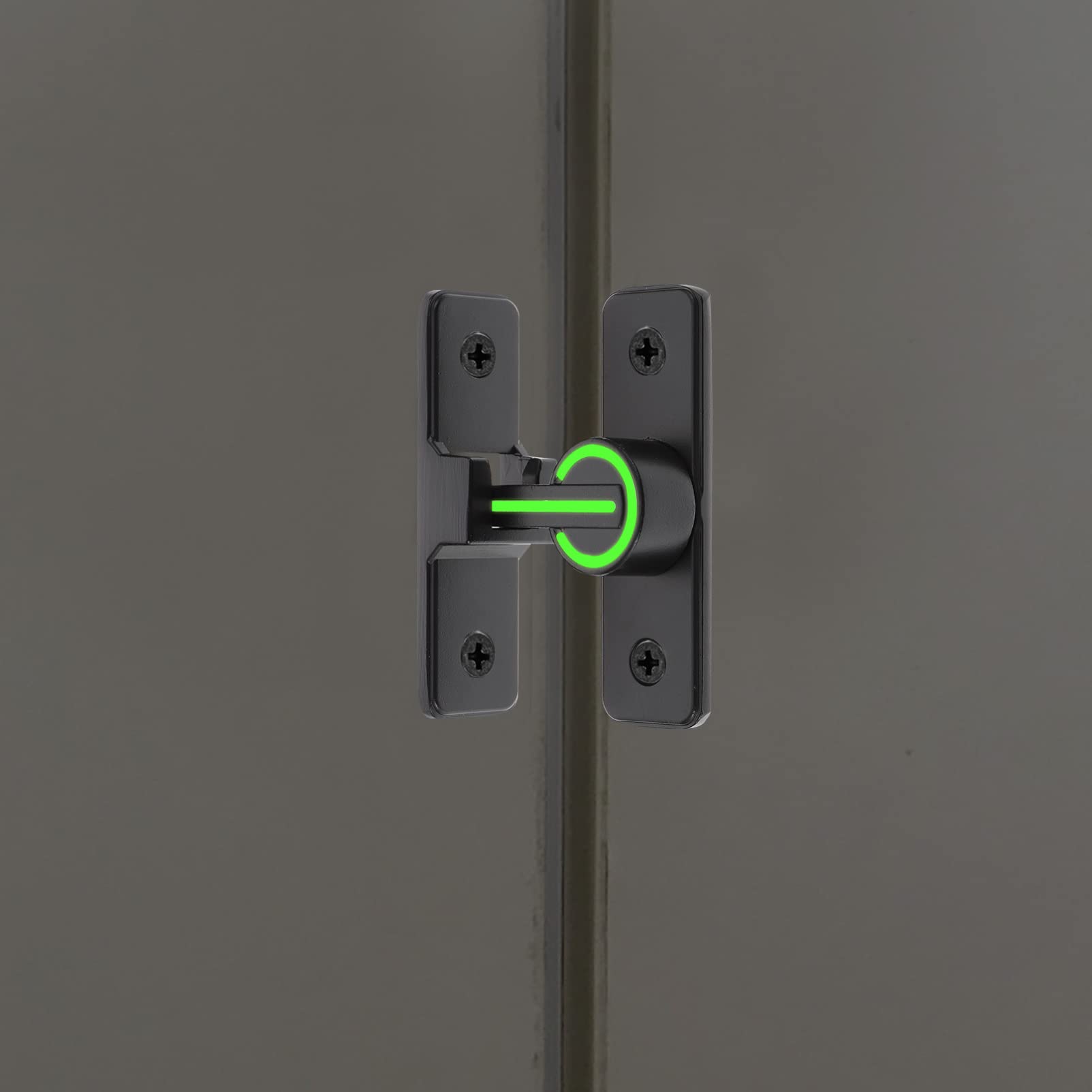 Pestillo de cierre multiusos, cerrojo de candado, 4 piezas 180 Cerradura de puerta Pestillo de seguridad Puertas de seguridad interiores Cerradura de cadena de puerta Perno deslizante resistente Cerra