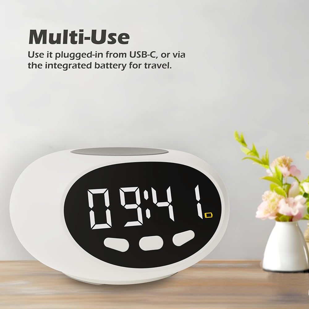 Amazon.com: Choyedusu Talking Alarm Clock Voice Recordable Clock