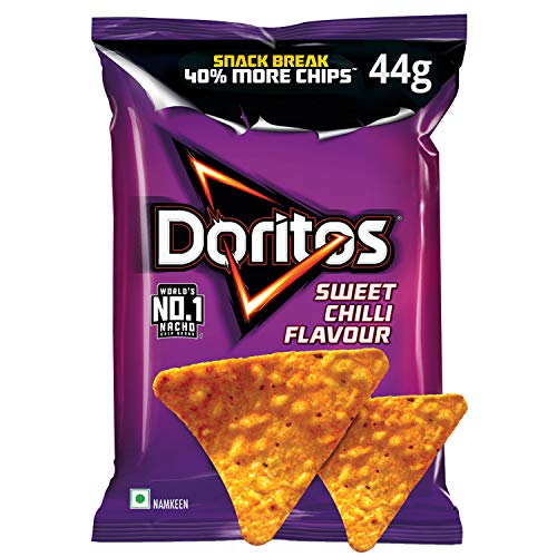 Image of Doritos Nacho Chips - Sweet Chili Flavour - 44g