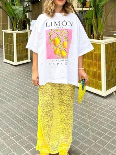 Sunloudy Sheer Lace Maxi Skirt for Women Sheer Floral Lace A Line Long Skirts Mesh See Through Flowy Beach Skirts Streetwear2