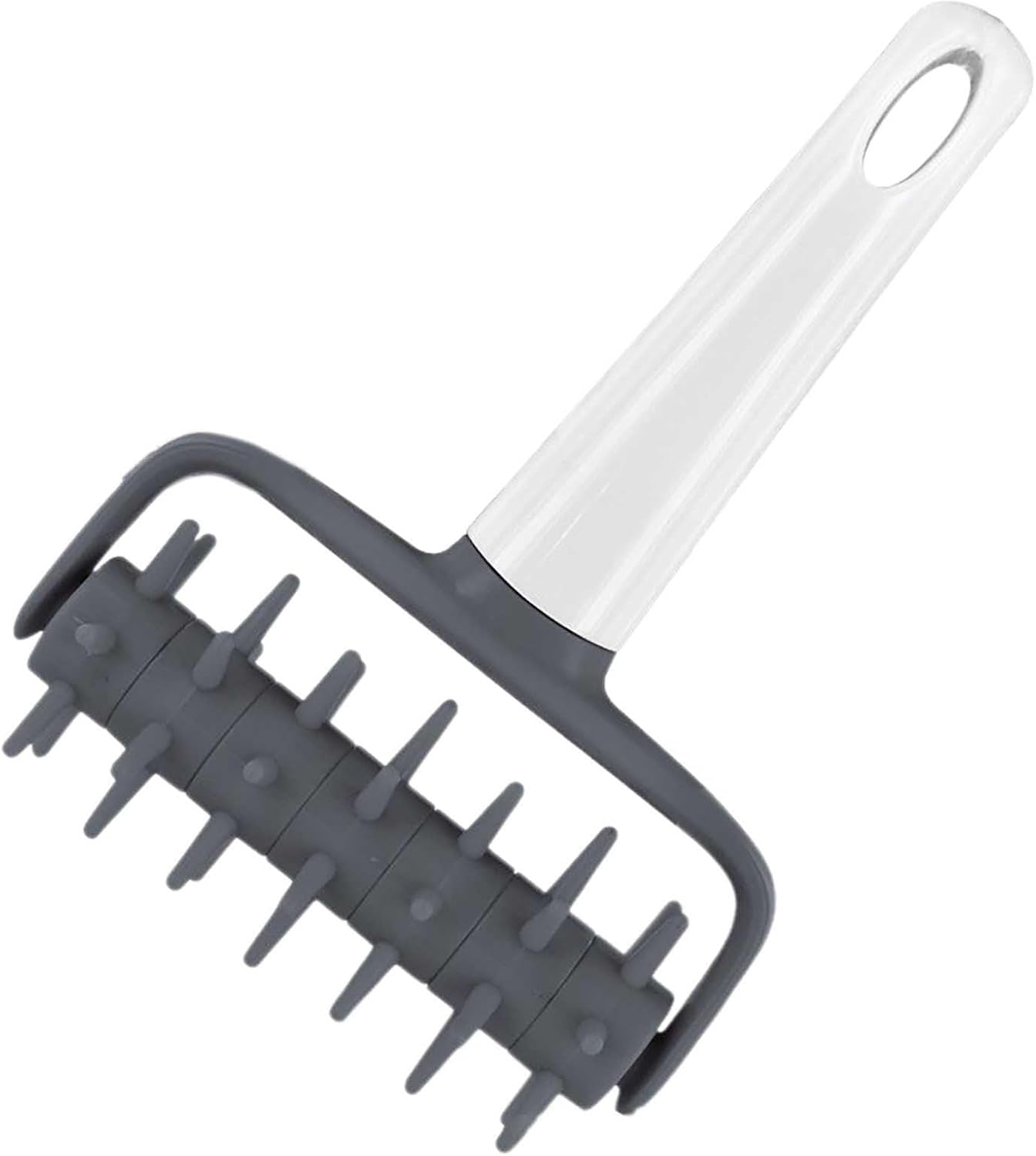 Pizza Dough Puncturing Tool Pizza Crust Aerating Roller Pin Bake Evenly Perfect Crust Smooth Rolling Finish Ergonomic Handle Dough Roller For Pizza & Flatbreads (Grey, 12x18x5cm) Pizza Dough Puncturing Tool Pizza Crust Aerating Roller Pin Bake Evenly Perfect Crust Smooth Rolling Finish Ergonomic Handle Dough Roller For Pizza & Flatbreads (Grey, 12x18x5cm)