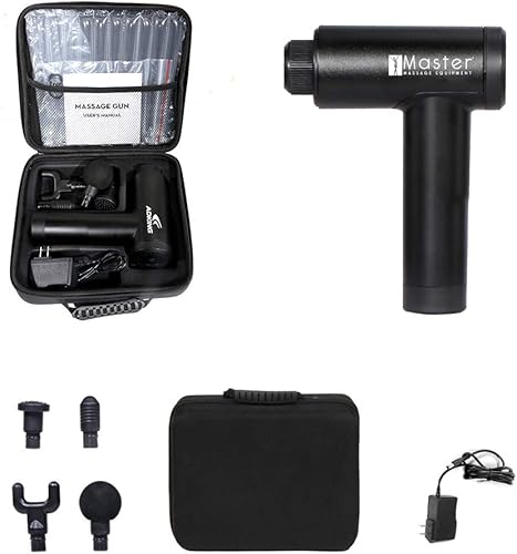 Miniatura 5 de Master Massage Pistola de masaje de fascia muscular de tejido profundo portátil estándar con la caja del paquete, 1count