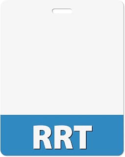RRT Badge Buddy Rapid Response Team Horizontal Oversized Blue Heavy Duty 1 Pc - Spill & Tear Proof - Double Sided Made in USA