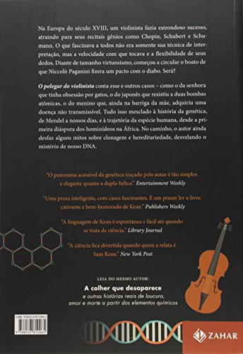 O polegar do violinista: E outras histórias da genética sobre amor, guerra e genialidade