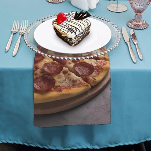 Servilletas de tela cuadradas decorativas 18.7 in 4 piezas miniatura 4
