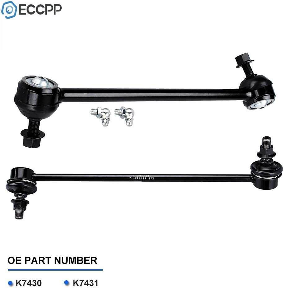 ECCPP Sway Bar Link Kit 01 02 03 04 05 For Sebring 01 02 03 04 05 for Dodge Stratus 01 02 03 04 05 for Mitsubishi Eclipse 99 00 01 02 03 for Mitsubishi Galant - Front Sway Bar End Links