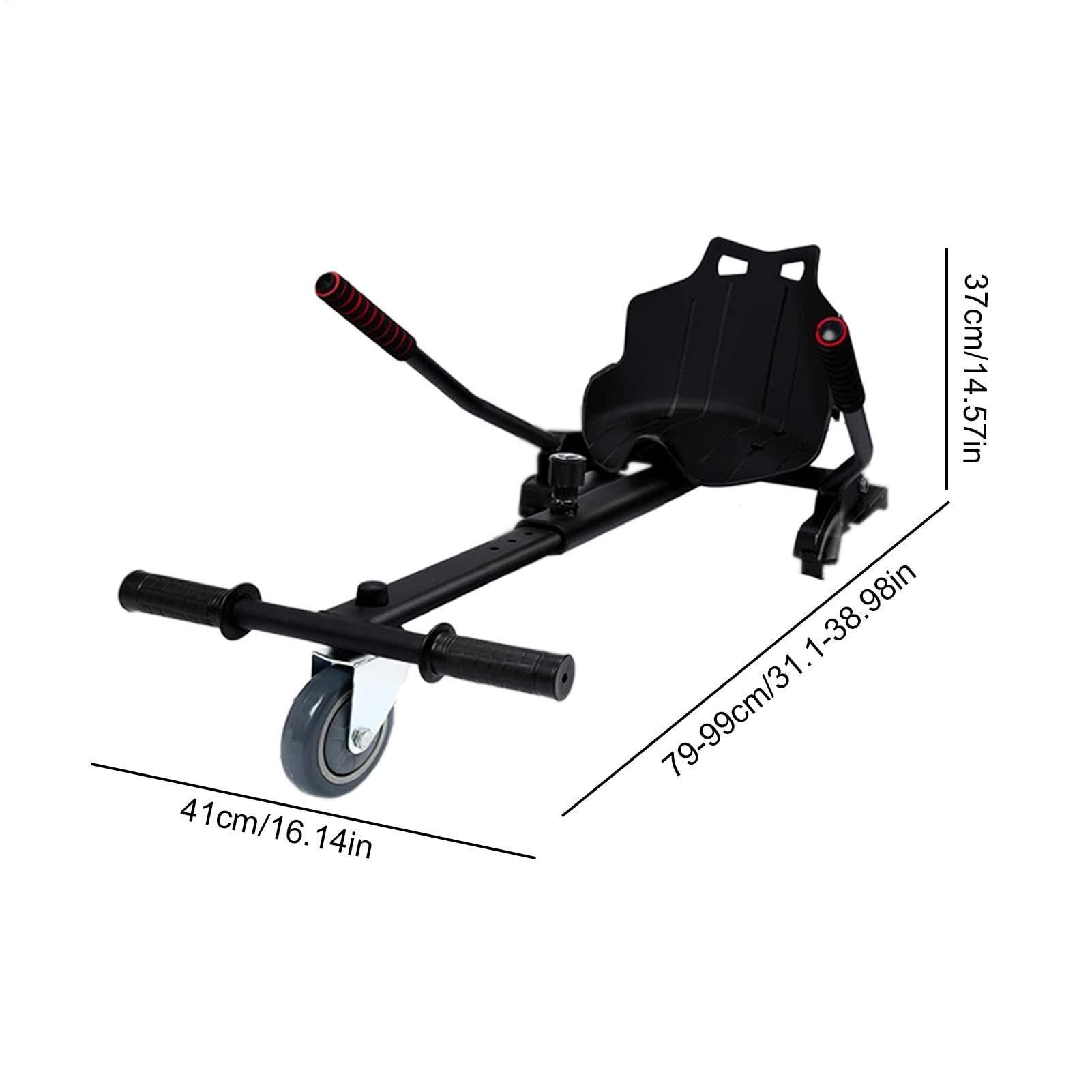 Attacco hoverboard - attacco hoverboard -kart | Attacco per sedile per | scooter - Attacco per sedile hoverboard regolabile, hoverboard per hoverboard da 6,5/8/10 pollici