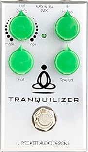 A recreation of classic phase 45 pedals, but with new features Capable of classic phase 45 sounds, classic Univibe sounds, classic Leslie sounds and classic vibe only sounds External biasing feature of the Focus control allows this pedal to morph dif...