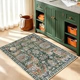 RUGSURE Tribal Washable Area Rug