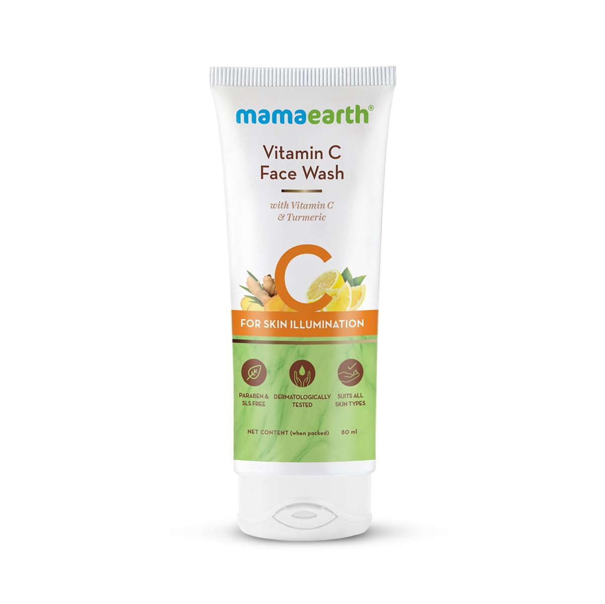 Mamaearth Vitamin C Face Wash with Vitamin C and Turmeric for Skin Illumination - 80 ml-image-49