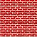 Red Brick Wall Party Backdrop | 4 Foot x 20 Foot | Party Supplies Decoration | Background for Holiday Decoration (4' x 20')