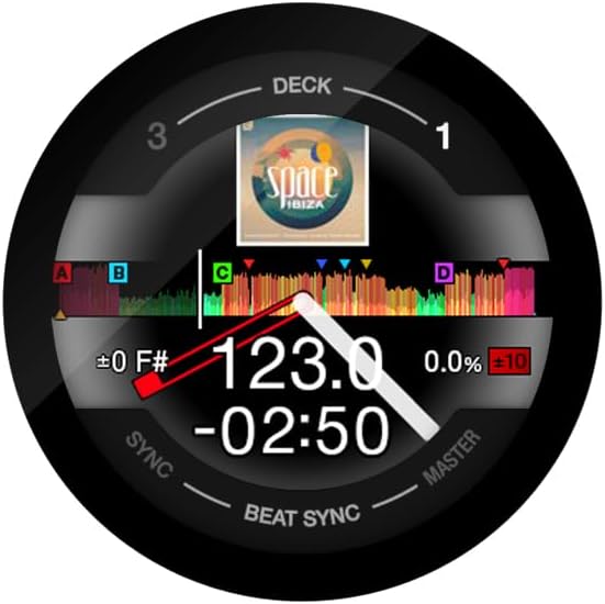 Pioneer DJ DDJ-1000-4-deck USB DJ Control Surface and 4-channel Mixer, with Rekordbox DJ Software, Dual USB Ports, LCD Jog Display, and 16 Multicolor Performance Pads Controller